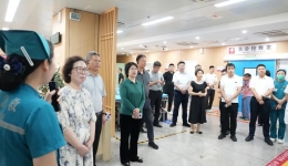 农工党广西区委何敏副主委一行到我院调研考察